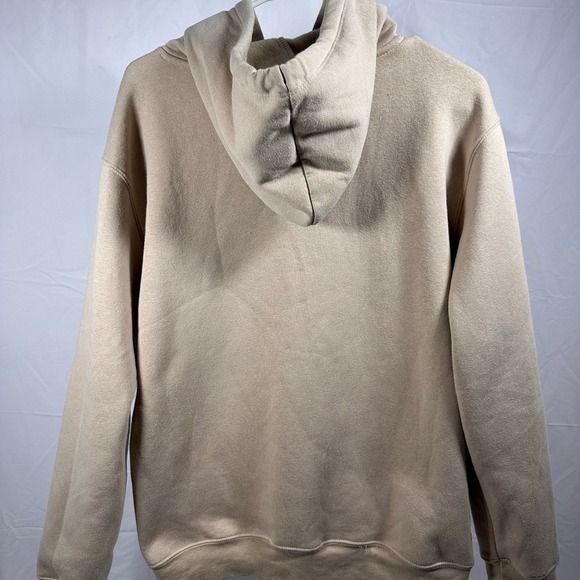 Disney Winnie the Pooh Hoodie Tan Crochet Patch Face Size Large - Picture 8 of 13